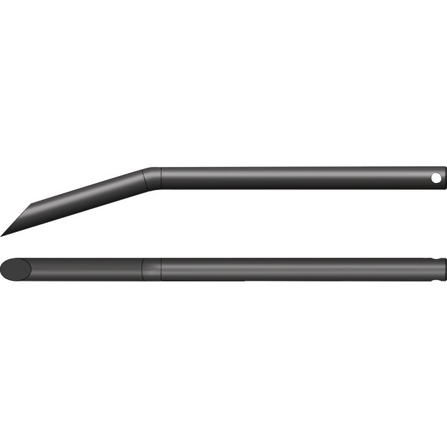 Dent de Fourche Ø28 LG 550 Pliee Percee Ø12.5 Horizontal Type Attelage Mailleux référence fournisseur 208721